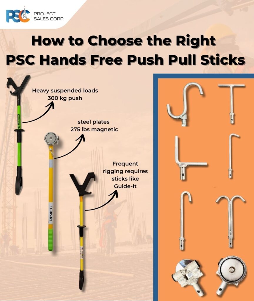 PSC HANDS FREE PUSH PULL STICKS